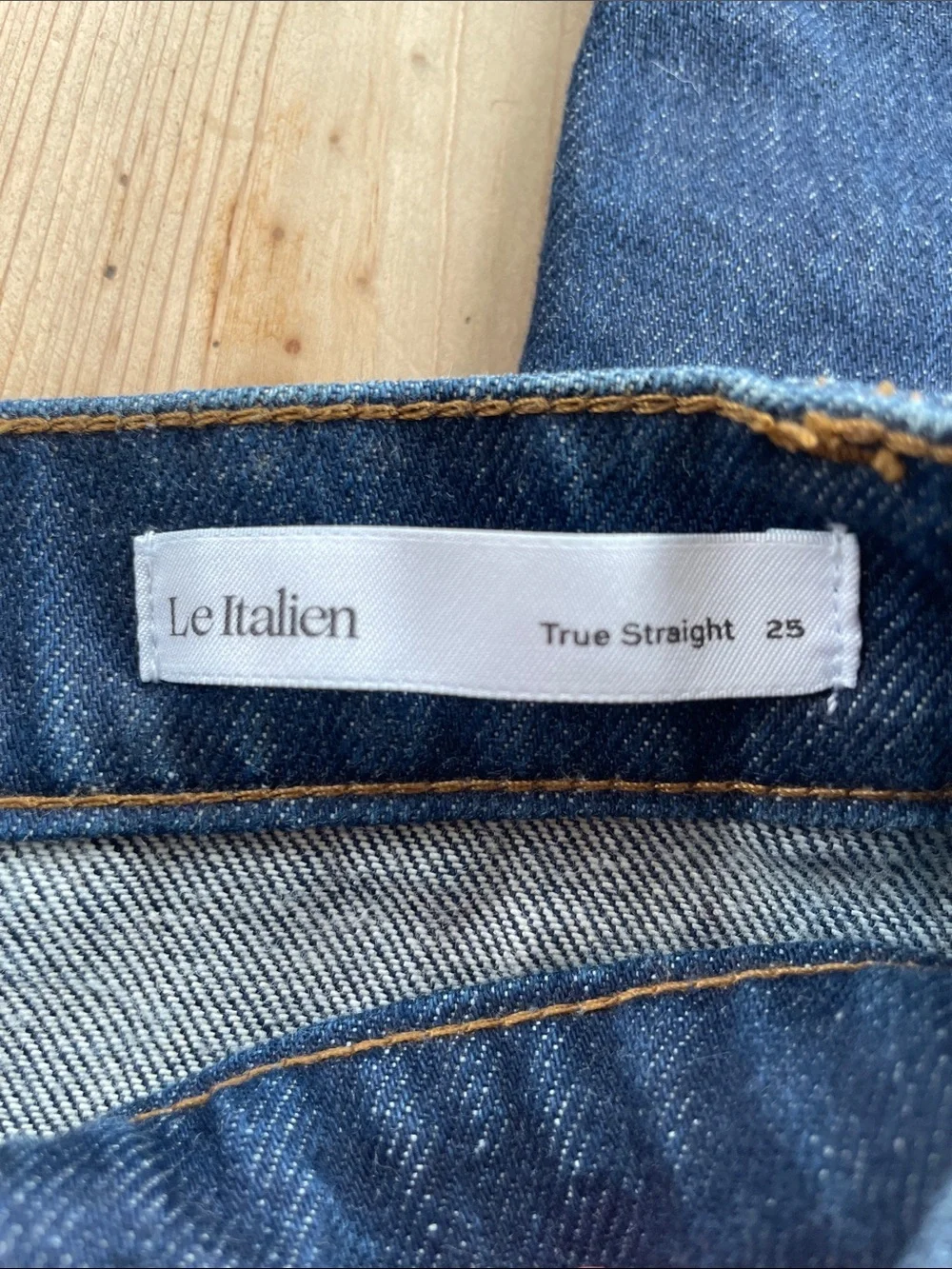 FRAME Le Italien Straight Women’s Jeans Dark Wash Size 25 Luxury Denim